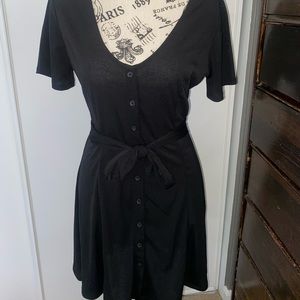 Forever 21 Black Button Up Dress, Tags still on!